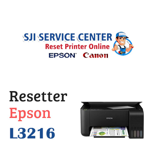 Donwload adjustment program resetter epson L3216 Beserta Panduan reset epson