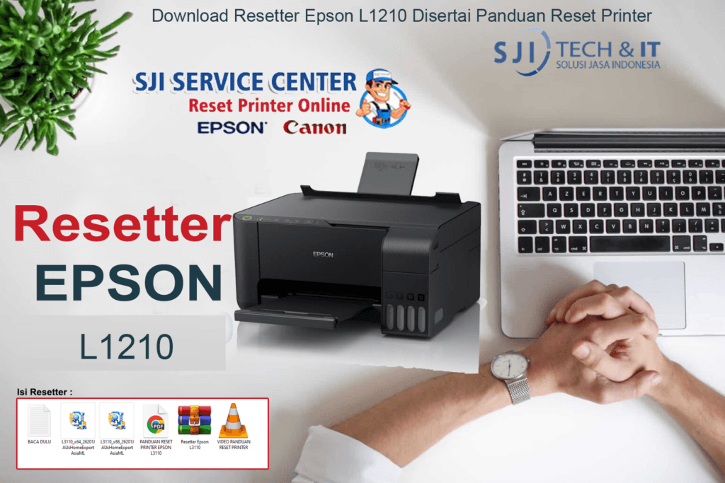 Download Resetter Epson L1210 Disertai Panduan Reset Printer
