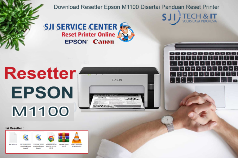 Download Resetter Epson M1100 Disertai Panduan Reset Printer