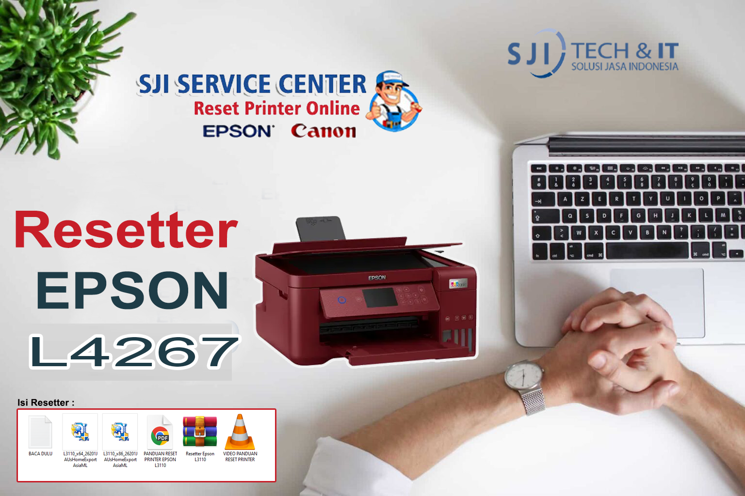 Download Resetter Epson L4267 Disertai Panduan Reset Printer