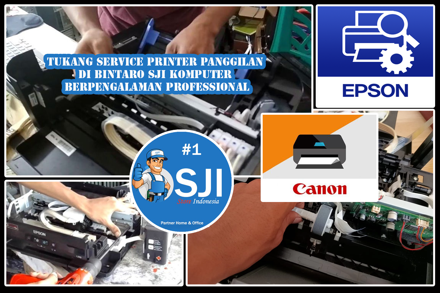 Tukang Service Printer Panggilan Di Bintaro SJI Komputer Berpengalaman Professional