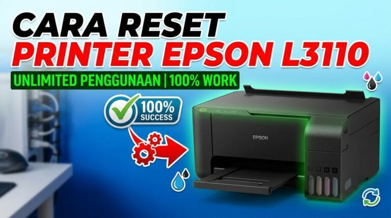 Cara Download resetter epson L3110 agar tidak gagal download