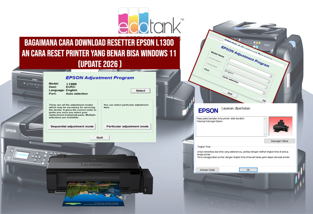 cara Download Resetter Epson L1300