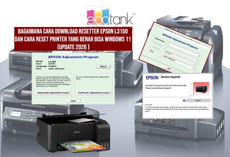 cara Download Resetter Epson L3150