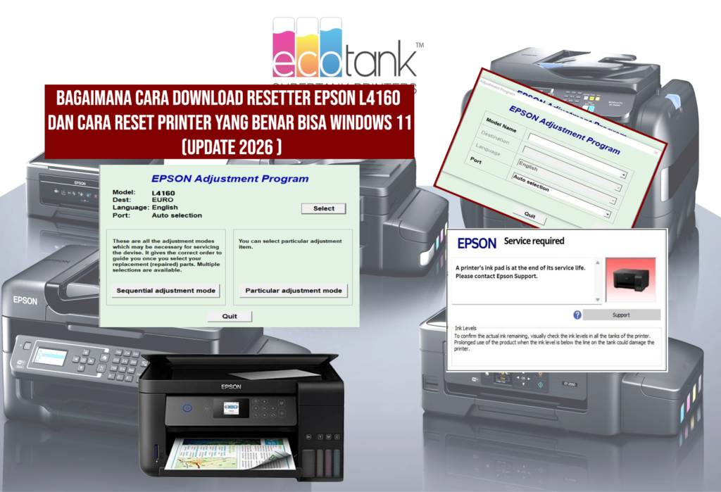 cara Download Resetter Epson L4160