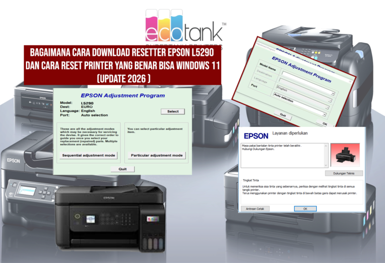 cara Download Resetter Epson L5290