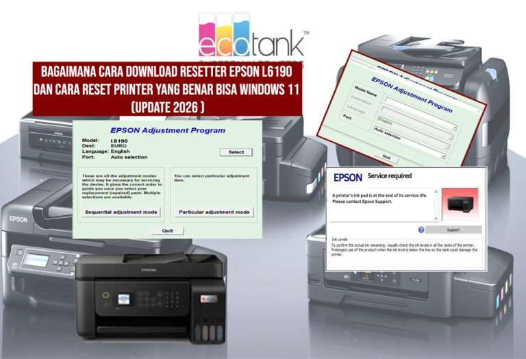 cara Download Resetter Epson L6190