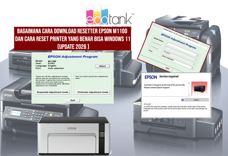 cara Download Resetter Epson M1100